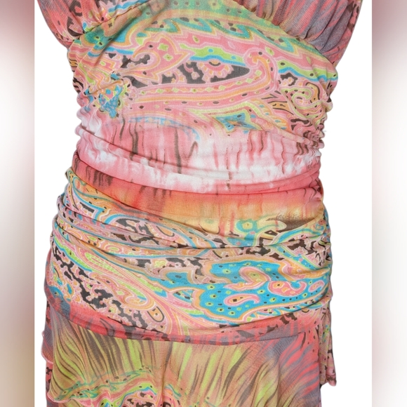 Vintage Taboo Y2K Halter Dress - Picture 3 of 14